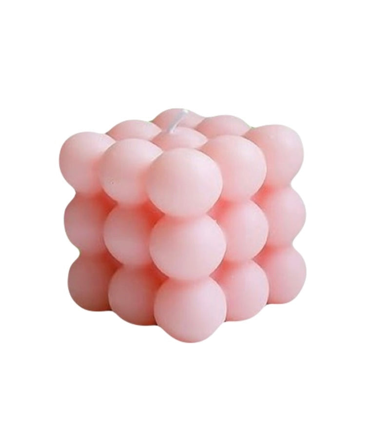 Scented bubble candle
