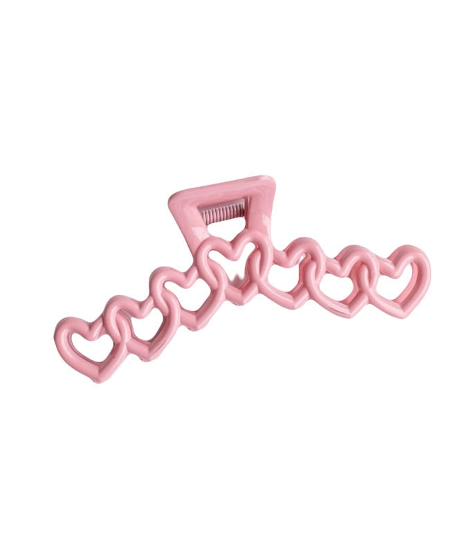 Hearts claw clip